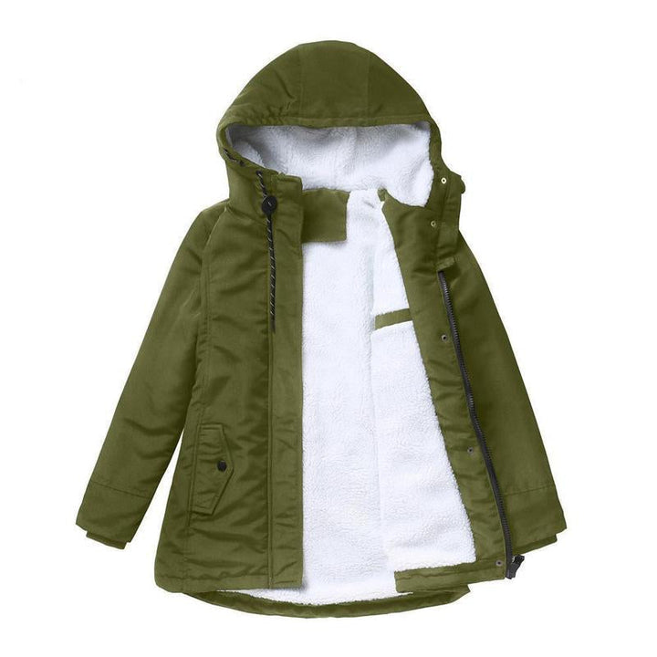 Maeve - Fleece-Lined Hooded Parka Coat