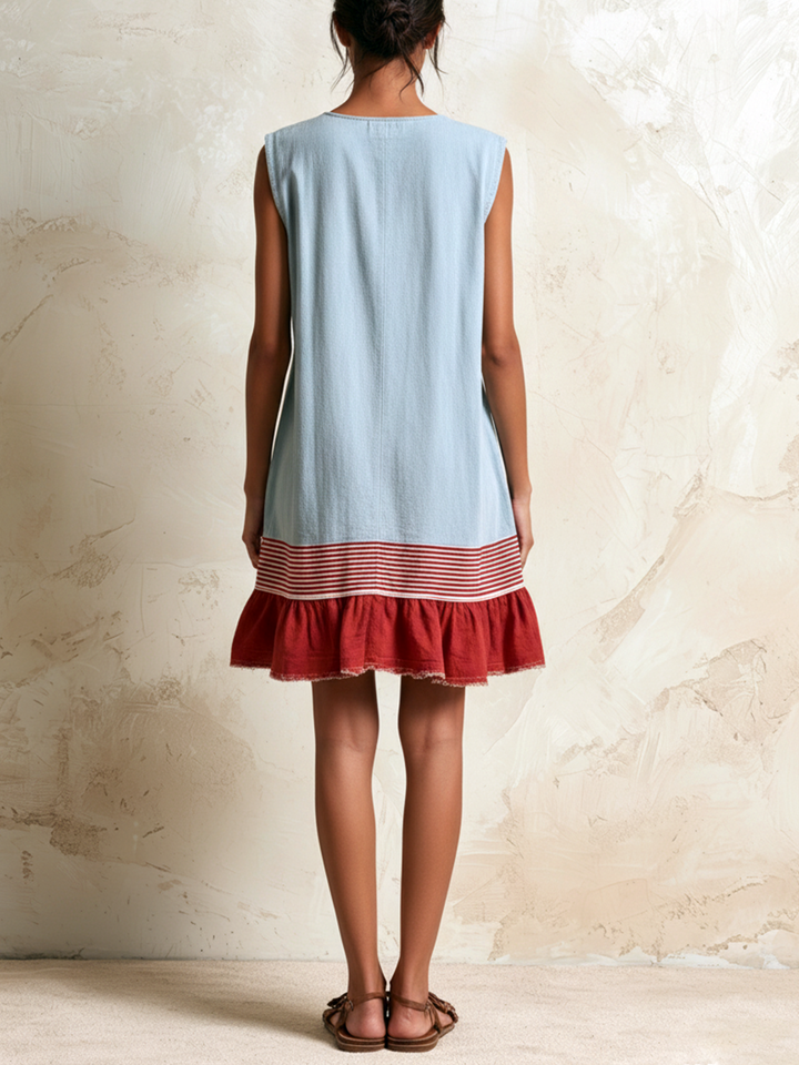 Cecile | Tunic Dress with Ruffles