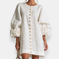 Marcelle | Floral Relief Dress