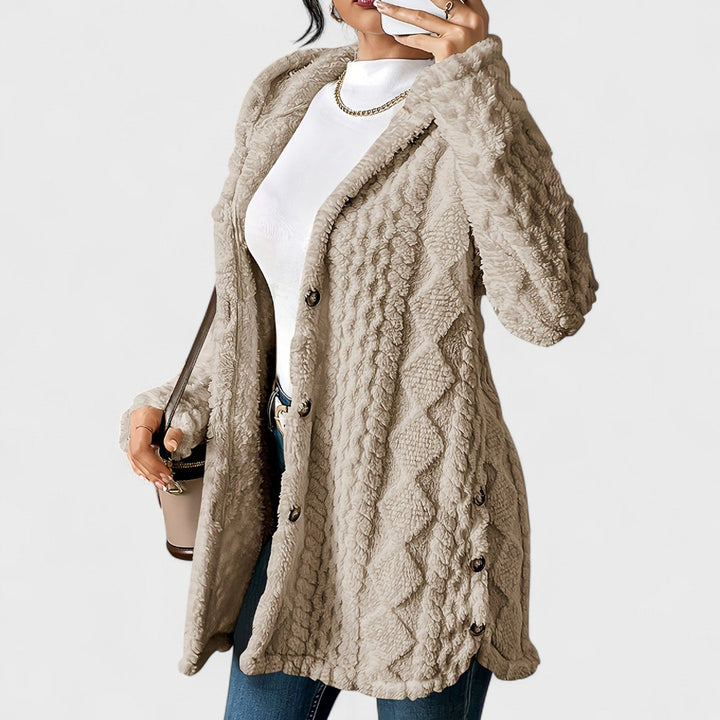 Katerina - Warm Hooded Cardigan