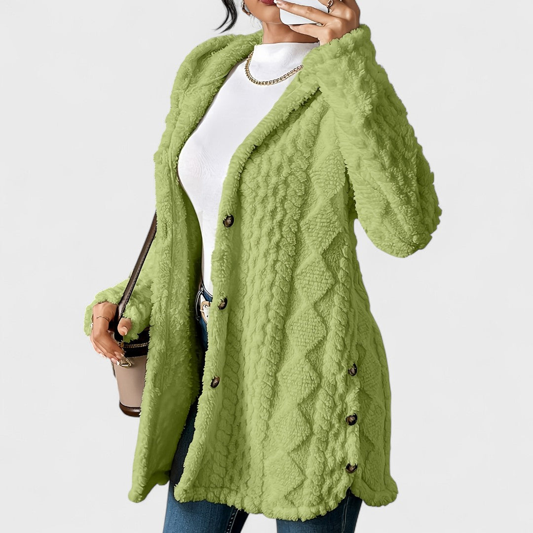 Katerina - Warm Hooded Cardigan