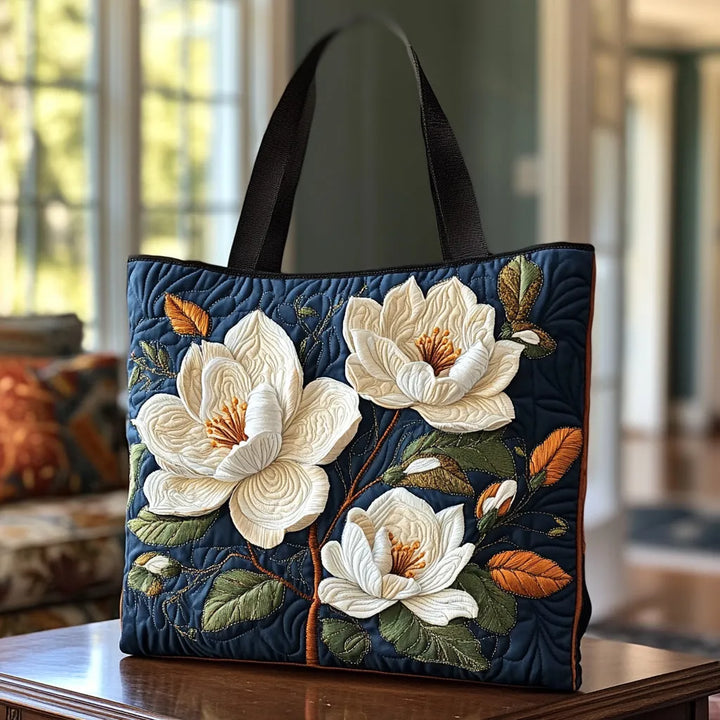 Sart Magnolia - Quilted Tote Bag