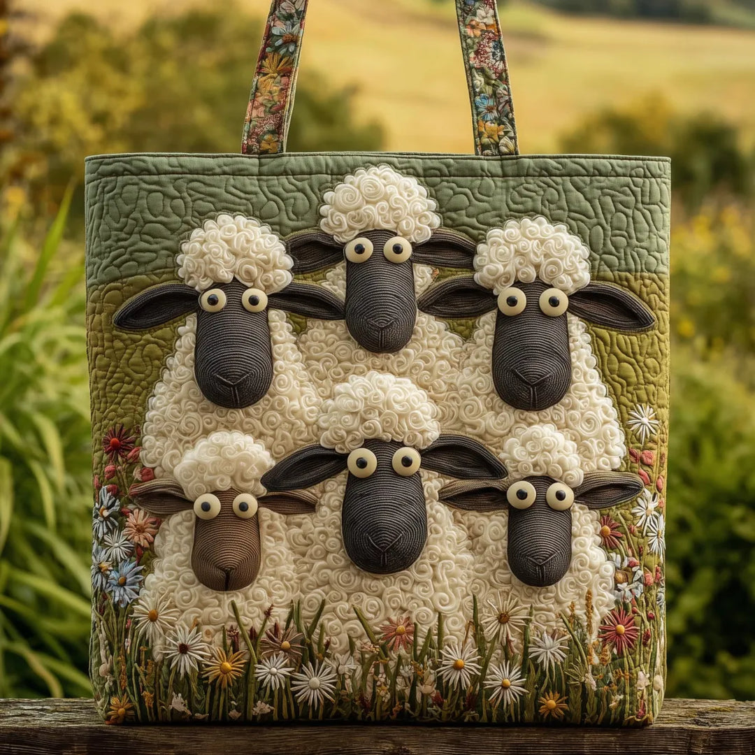 Fem Sauer - Quilted Tote Bag