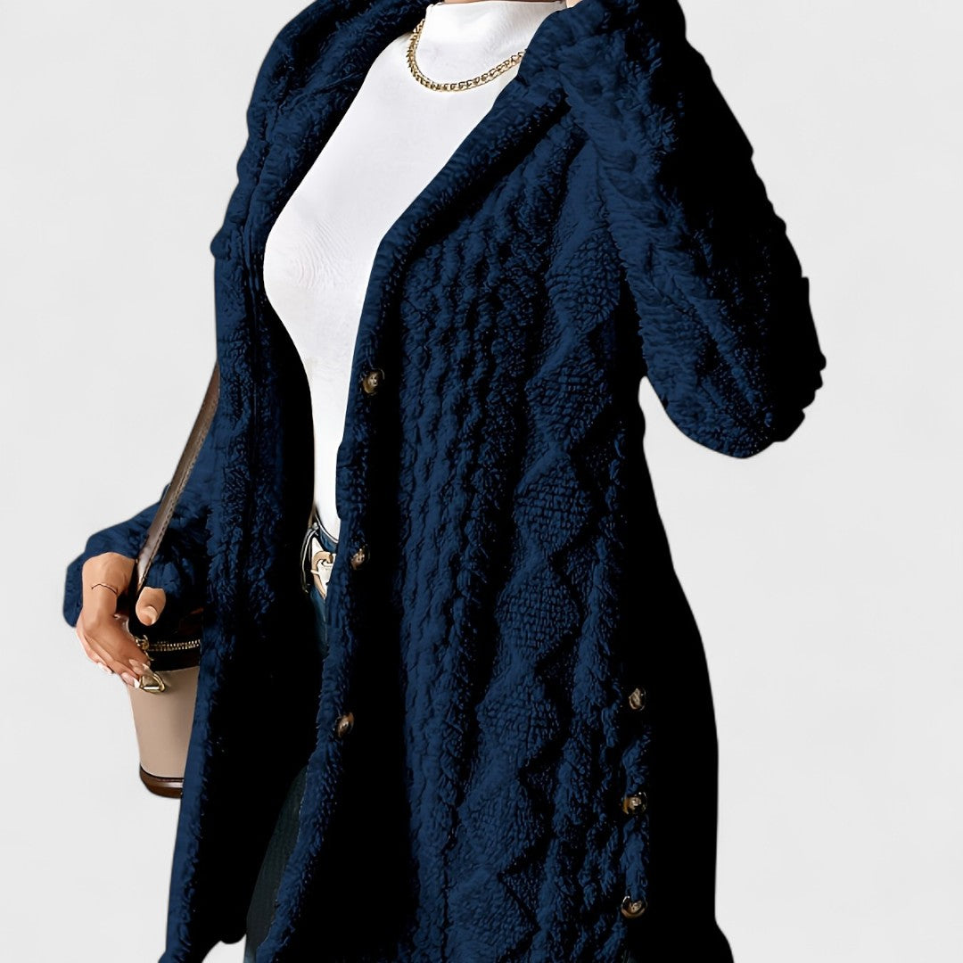 Katerina - Warm Hooded Cardigan
