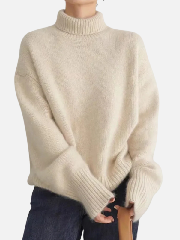 Karen | Soft Oversized Roll Neck Jumper