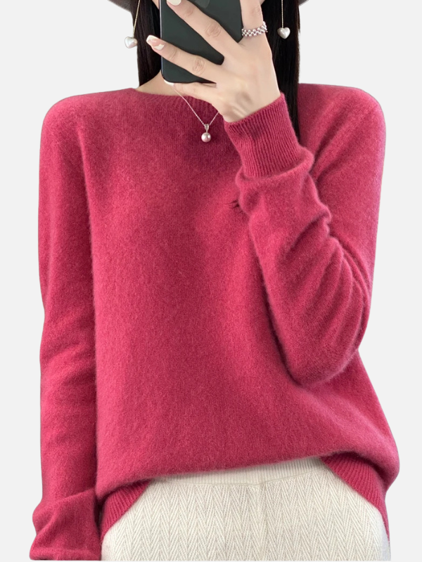 Maria | Soft Knit Jumper with Round Neck