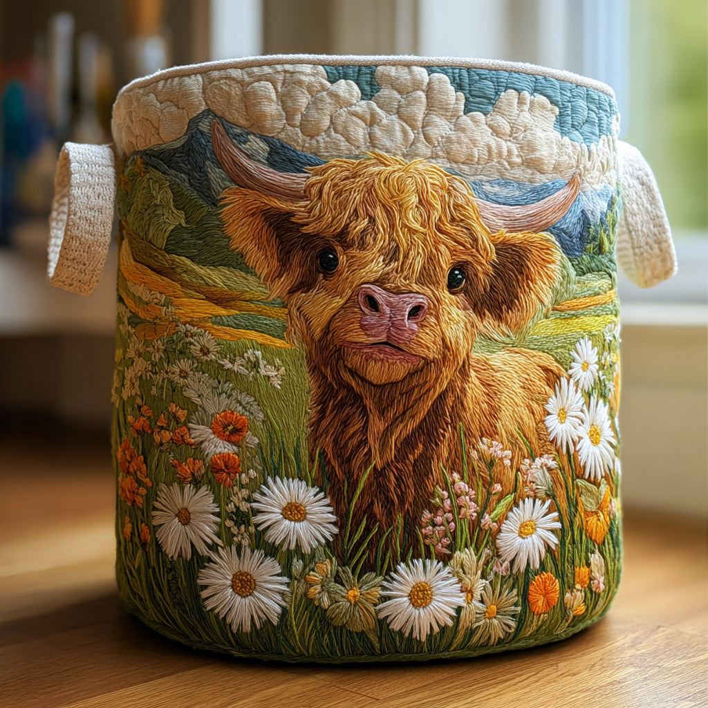 Jessamy™ | Bloom Highland Quilted Laundry Basket