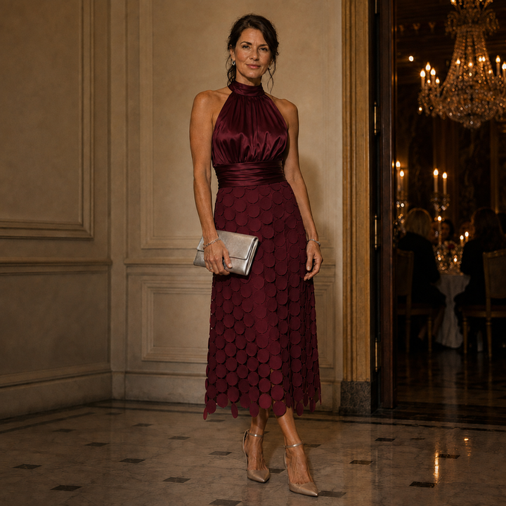 Irène | Midi Evening Dress