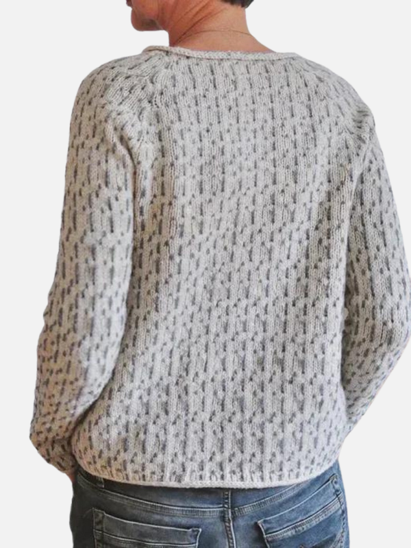 Mette | Loose Knit Jumper with Round Neck for Spring