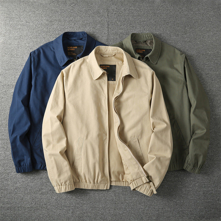 Men’s Front Zip-Up Jacket