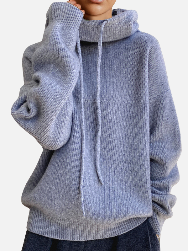 Marianne | Oversized Knit Hoodie, Knit with Hood