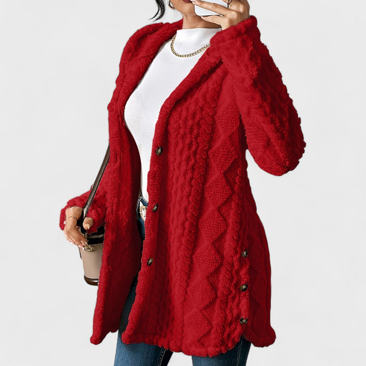 Katerina - Warm Hooded Cardigan