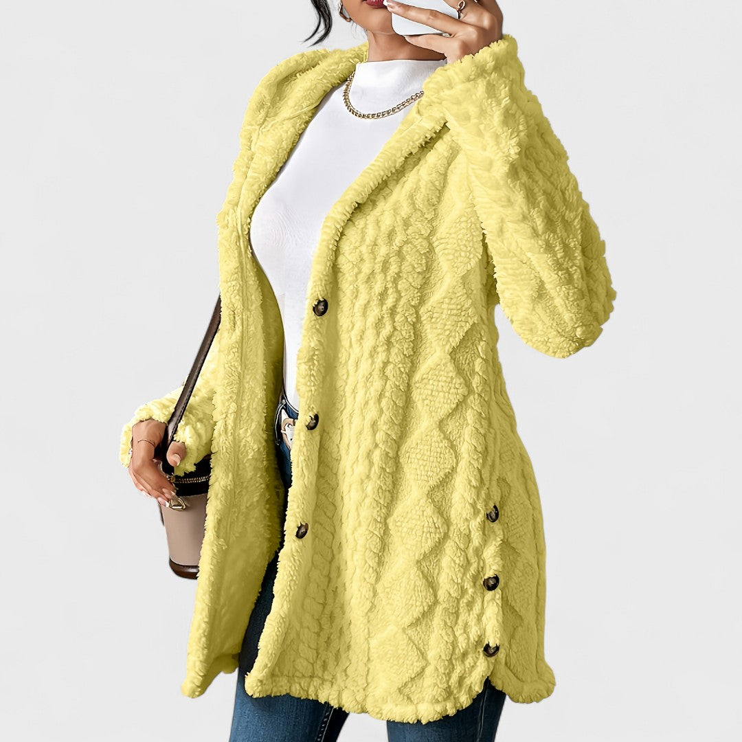 Katerina - Warm Hooded Cardigan