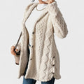 Katerina - Warm Hooded Cardigan