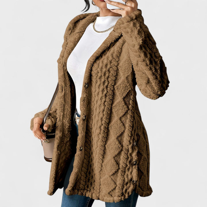 Katerina - Warm Hooded Cardigan