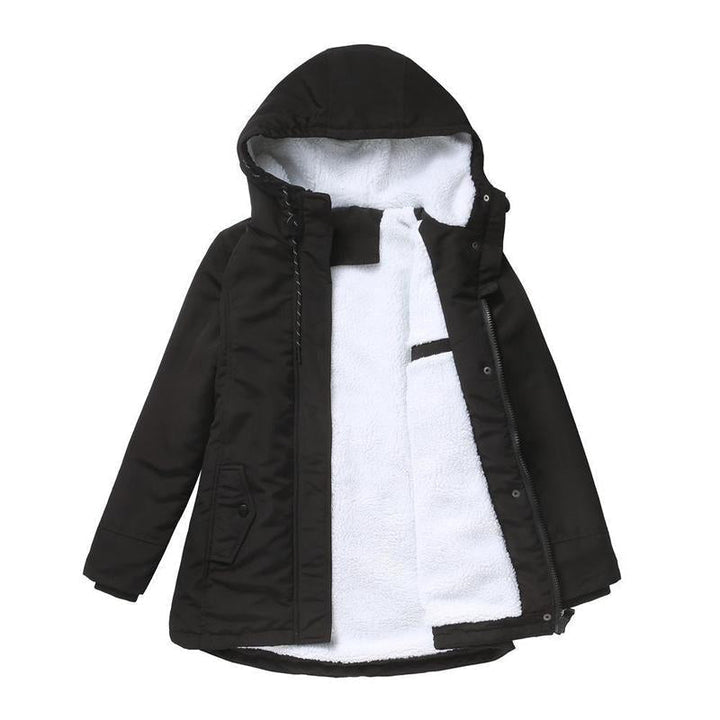 Maeve - Fleece-Lined Hooded Parka Coat