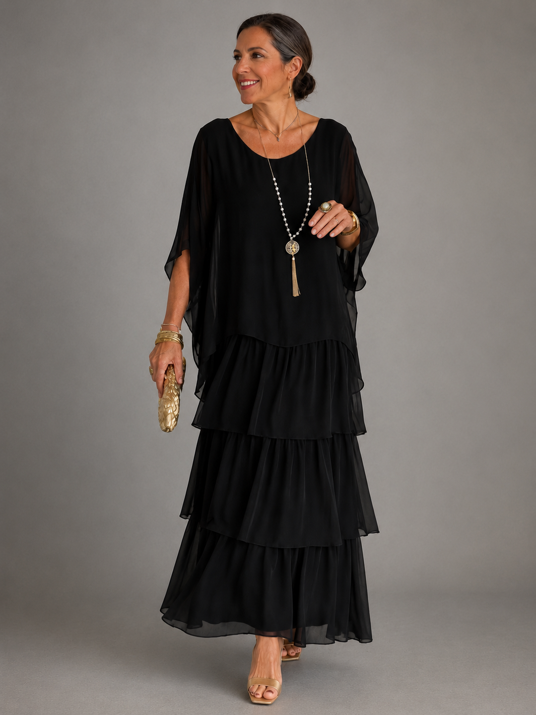 Odile | Elegant and Flowing Maxi Dress