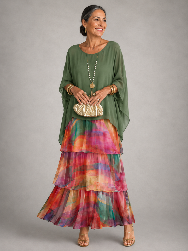 Odile | Elegant and Flowing Maxi Dress