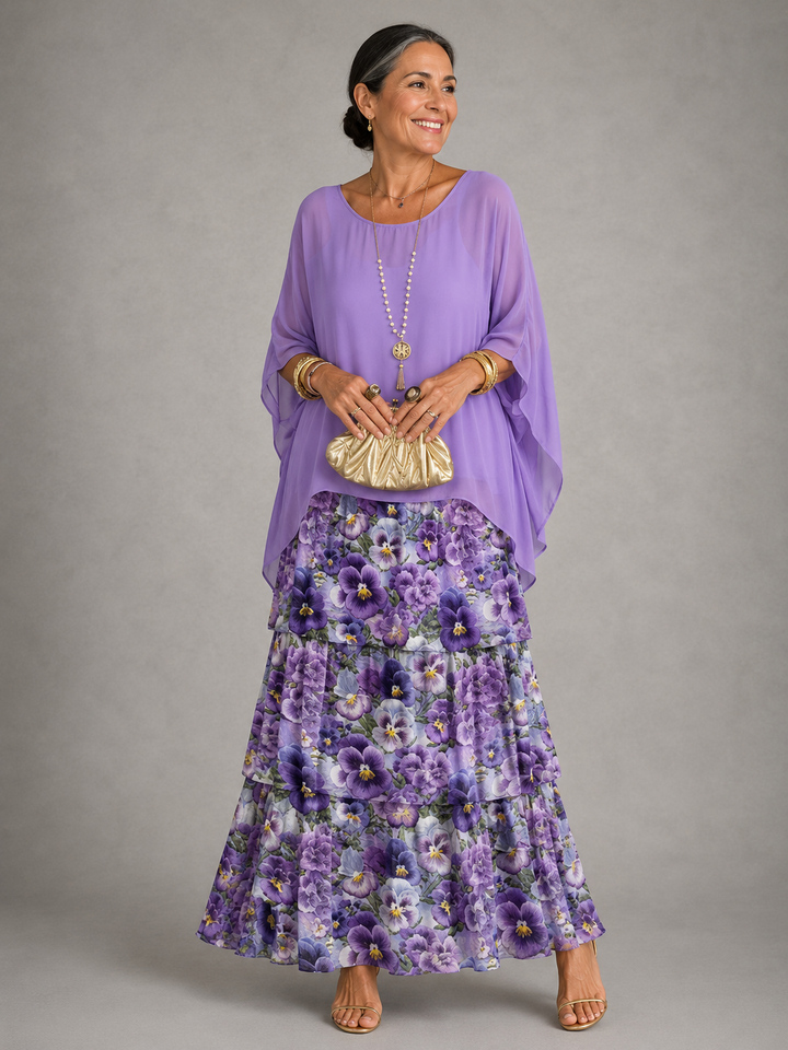 Odile | Elegant and Flowing Maxi Dress