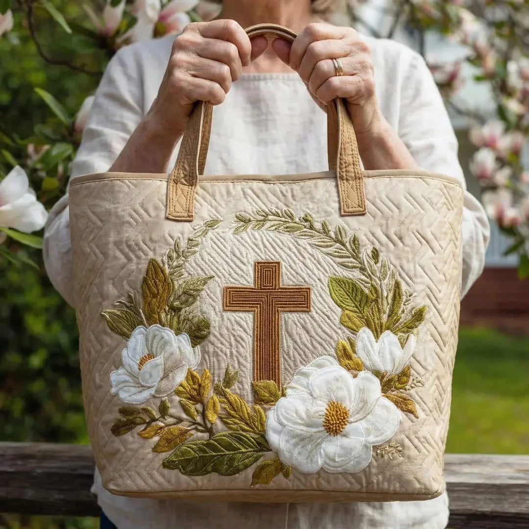 Holy Cross - Padded Tote Bag