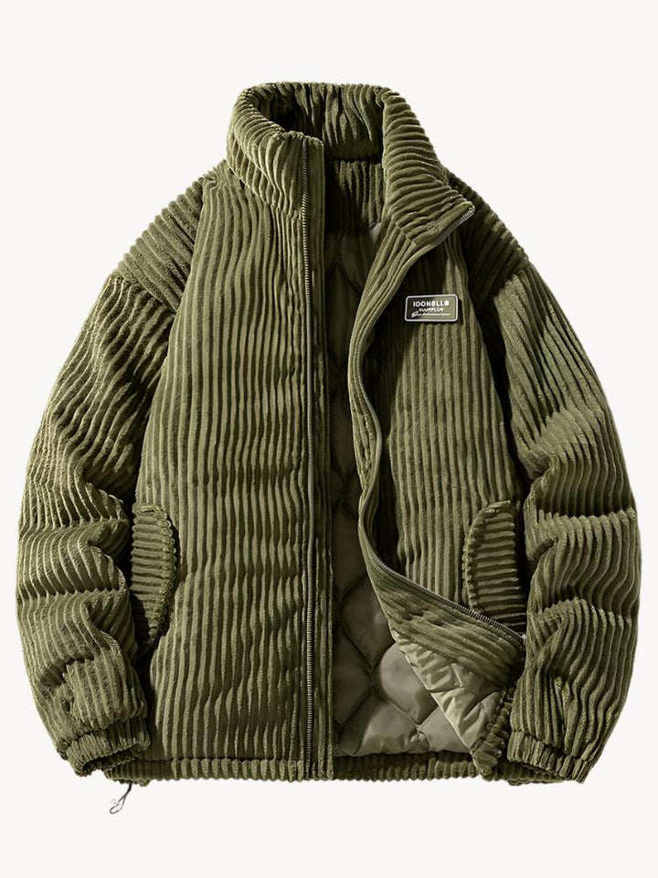 Ladies’ Cord Puffer Jacket