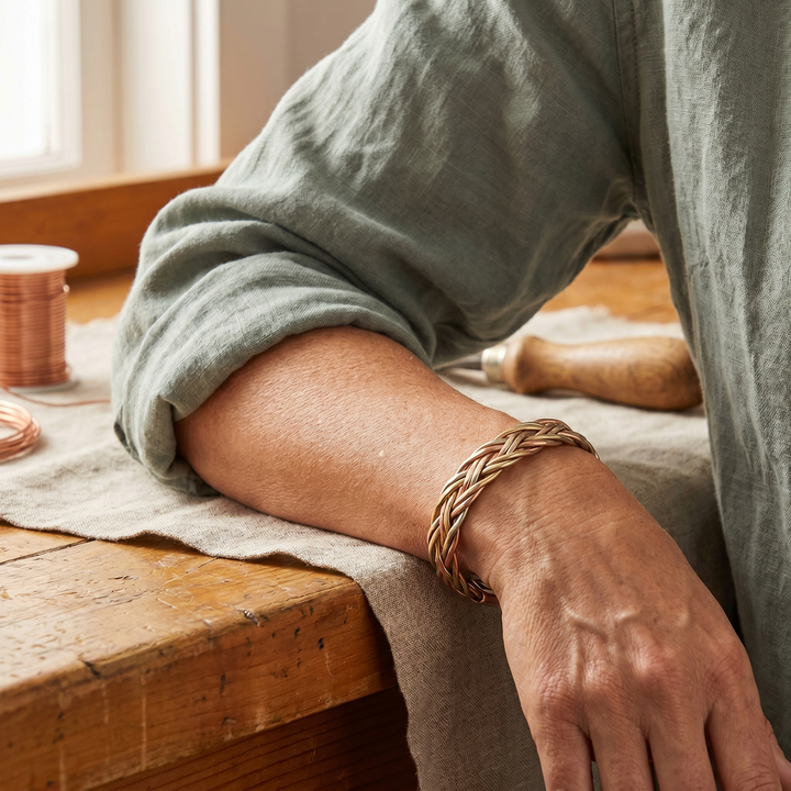 Copper Bracelet Gabriella Budapest Marsh