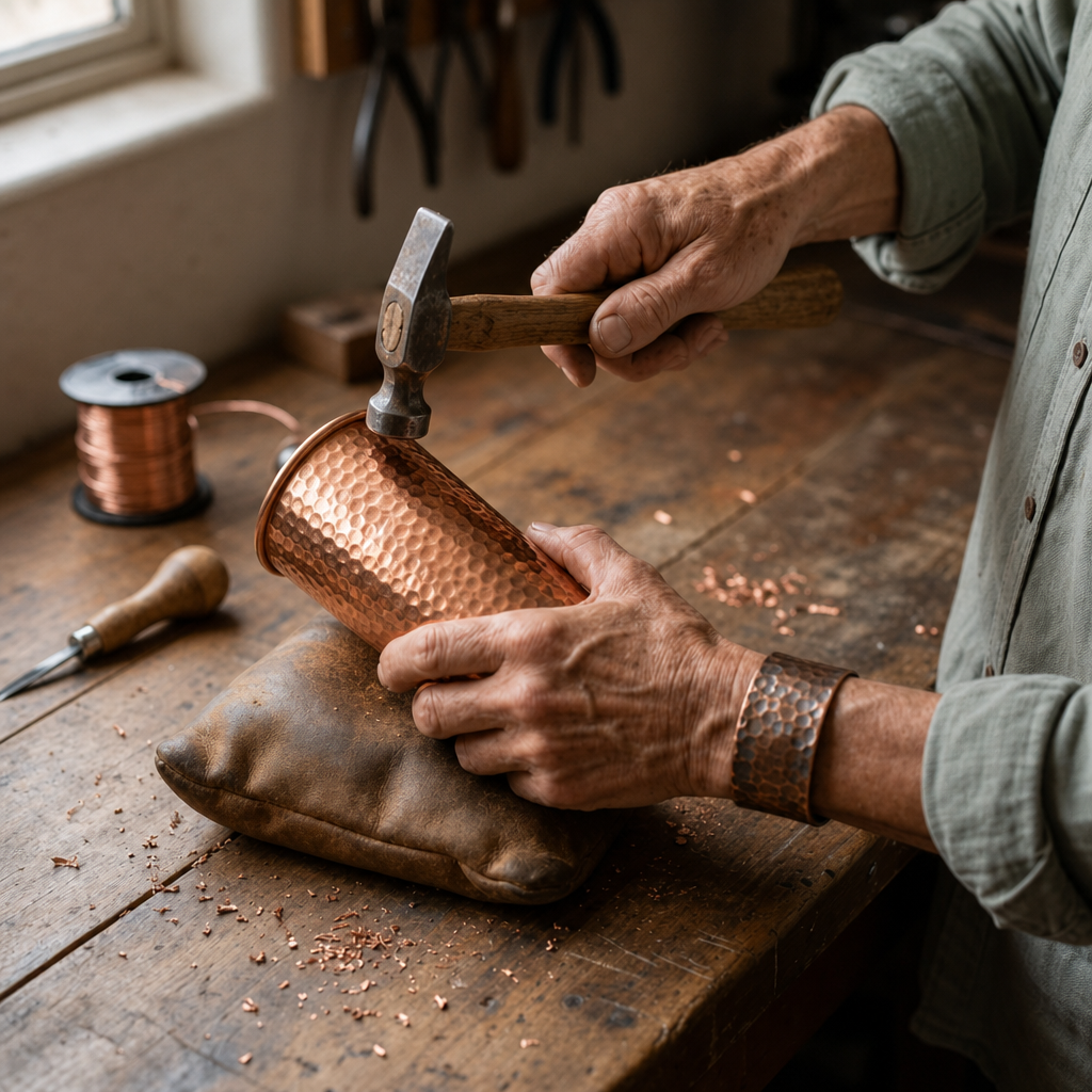 Pure Copper Glass